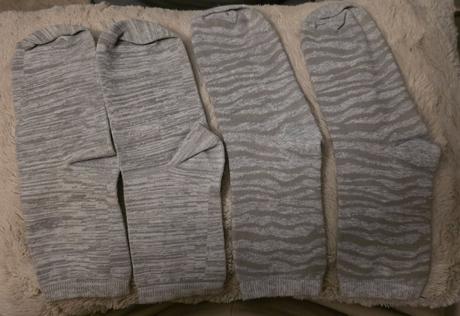 2x ponozky h&m v. 38/39, h&m,38