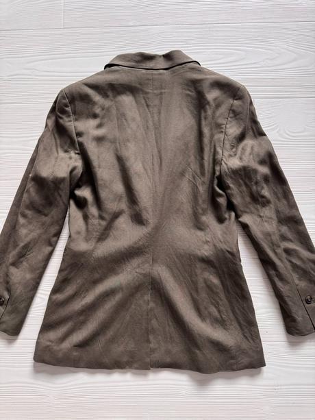 H&m - olivový blazer, h&m,xs