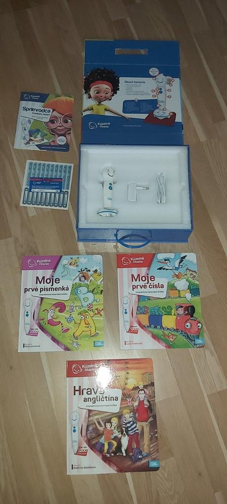 Kúzelné čítanie+knižky, 