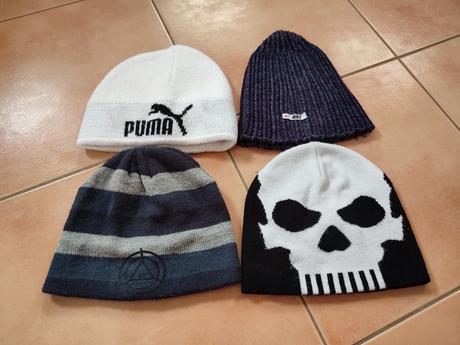 Detské čiapky na zimu, puma,158