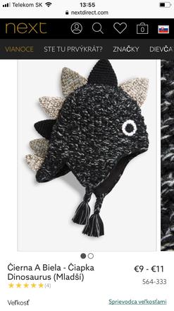 Ciapka next aj s visackou, next,86