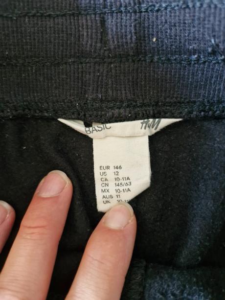 Tepláky, h&m,146