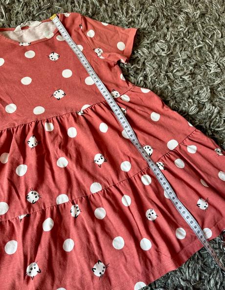 Šaty s mačičkami, h&m,122