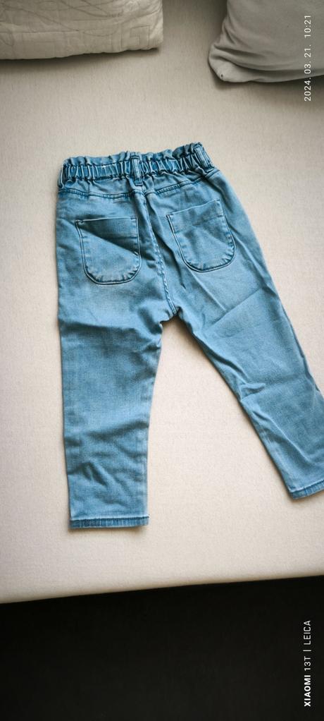 Riflové nohavice zara, zara,92