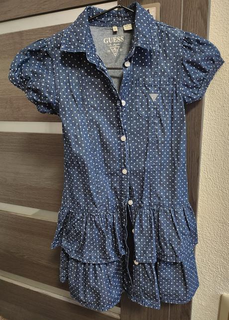 Riflove šaty guess 5-6r, guess,116