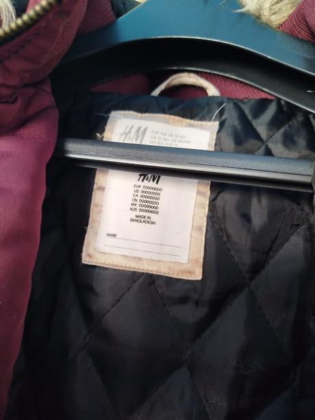 Bunda, h&m,164