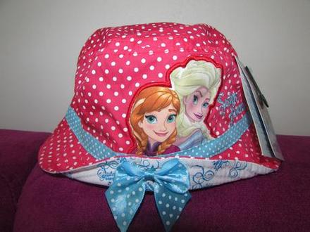 Novy, nenosený bavlnený klobúk frozen, disney,98