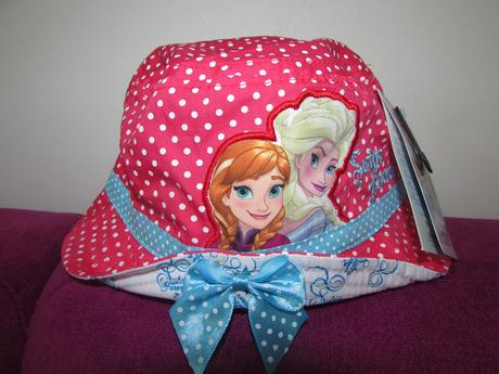 Novy, nenosený bavlnený klobúk frozen, disney,98