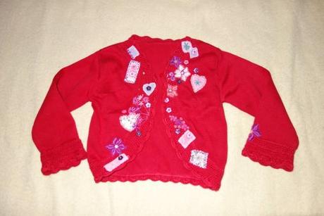 Pletené vyšívané bolerko., marks & spencer,110