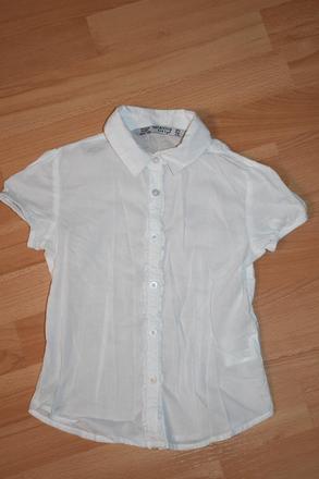 Biela blúzka s volánikom, terranova,104