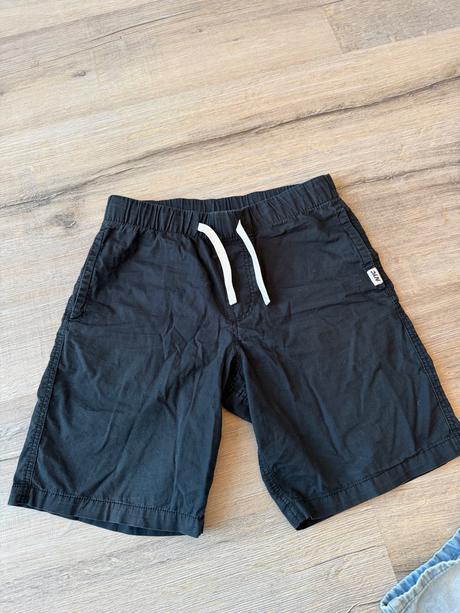 Čierne kraťase, h&m,134