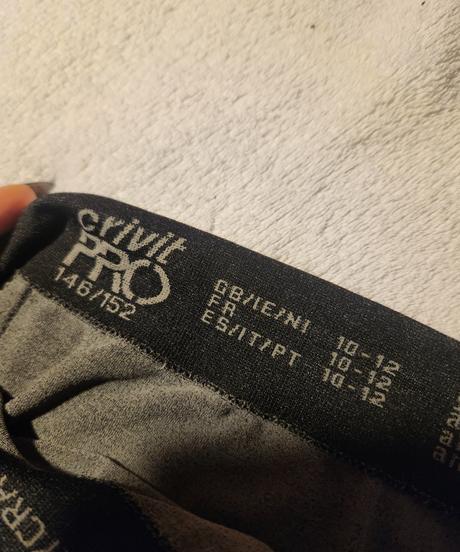 Termoprádlo, crivit,152