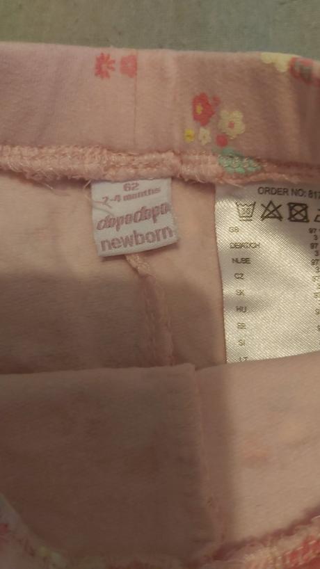 Teplejšie legíny kvietky 62, dopodopo,62