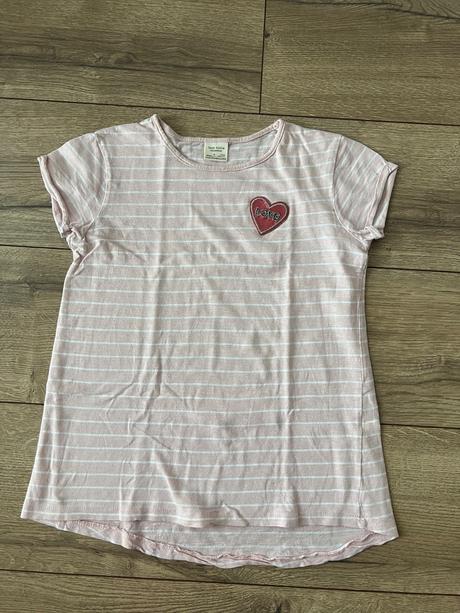 Tričko so srdiečkom, cena s poštou, zara,128