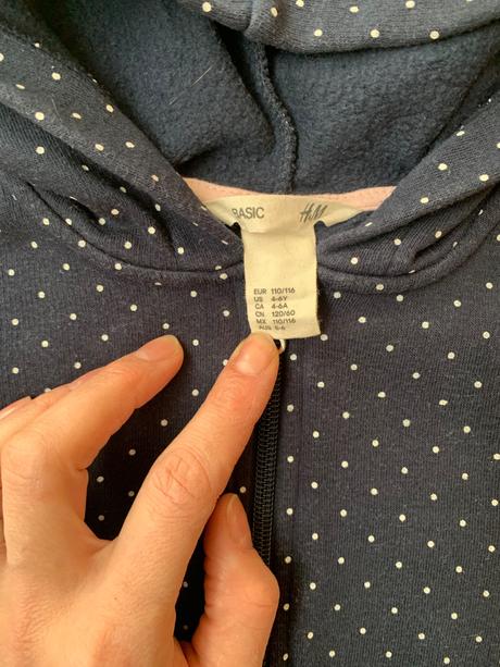 Mikina, h&m,110