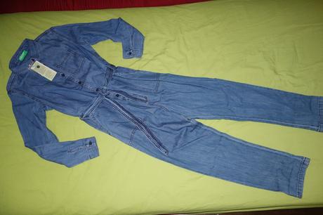 Novy riflovy overal benetton, benetton,146