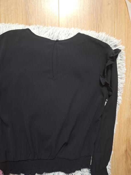 Čierna blúzka, h&m,164