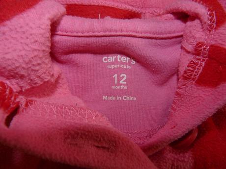Mikina flisova, carter's,80