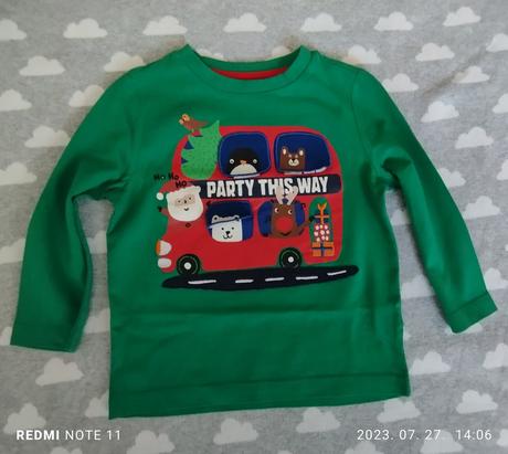 Vianočny balík tričiek, 68–80