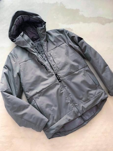 Teplá zimná bunda, s