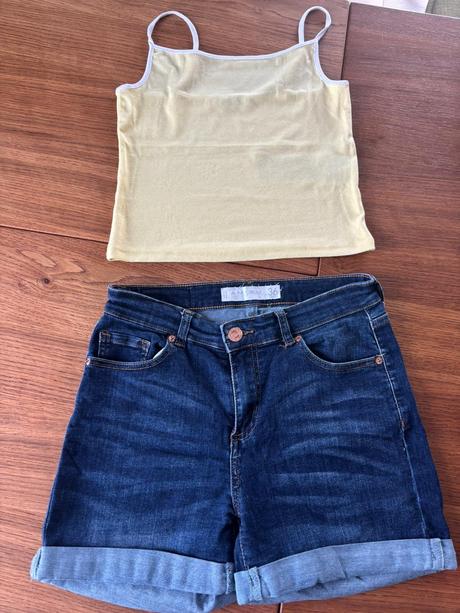 Kraťasy+ tielko, amisu,36