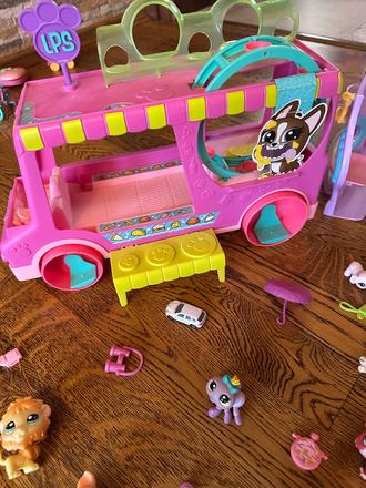 Pet schop lps domček auto, 