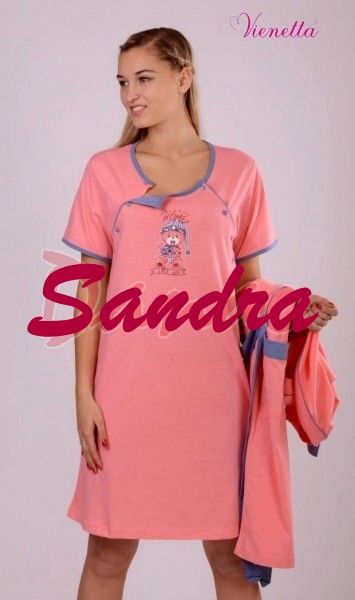 Tehotenská súpravička župan a nočná košeľa, vienetta secret,l / m / s / xl