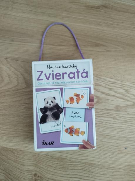Náučné kartičky - zvieratá, 