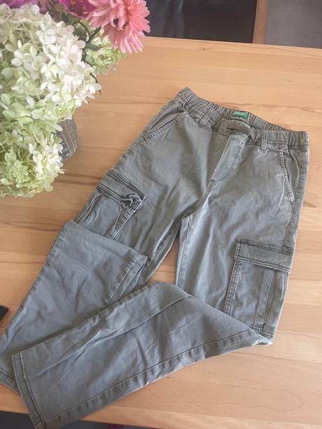 Nohavice benetton 152/11rokov, benetton,152