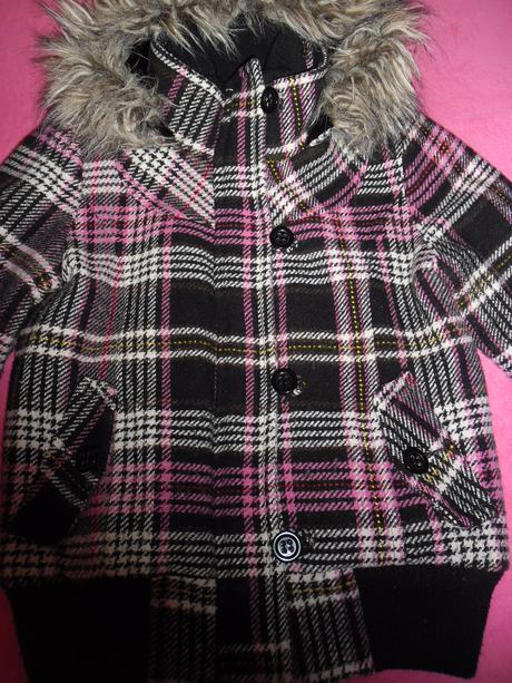 Teplá bundička do pásu, fishbone,m