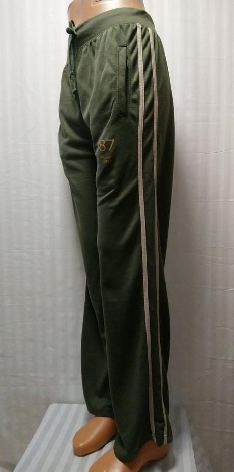 Dámske zelené tepláky, h&f hopefine, veľ. l, l