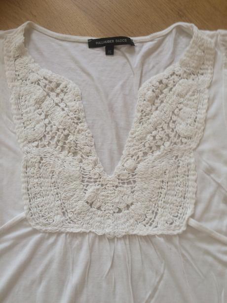 Hallhuber top v smotanovej bielej xs, xs