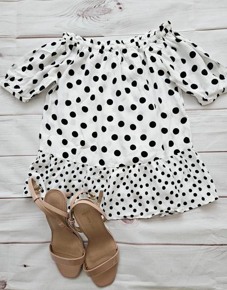 Pekná lahulinká blúzka, f&f,36