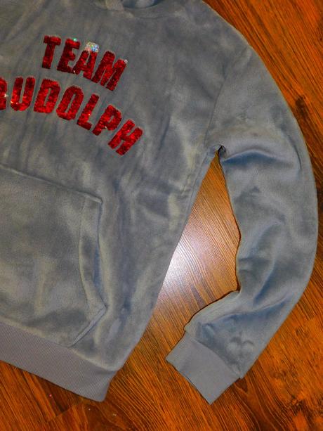 Premieňacia chlpátková mikina h&m 146/152, h&m,146