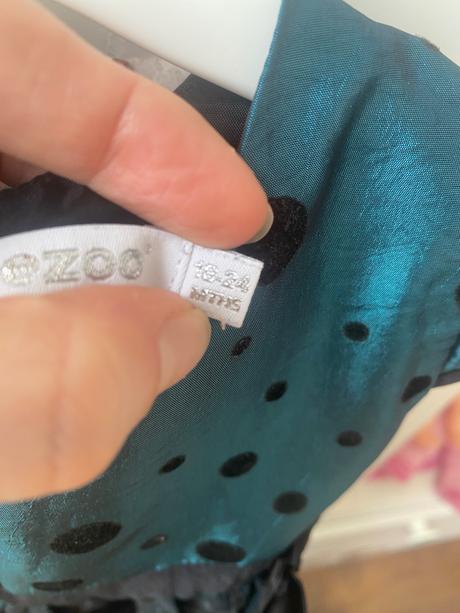 Tyrkysové slávnostné šaty veľ. 92, bluezoo,92