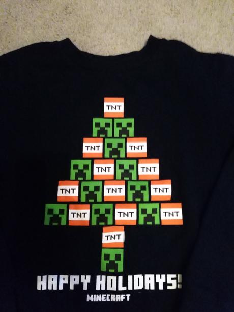 Chlapčenská mikina minecraft, sinsay,158