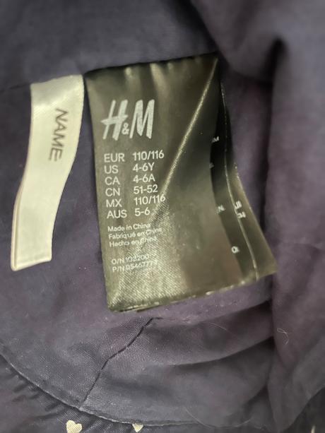 Klobucik hm, h&m,110