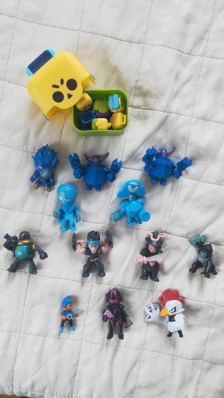 Brawl stars figúrky s kufríkmi, 