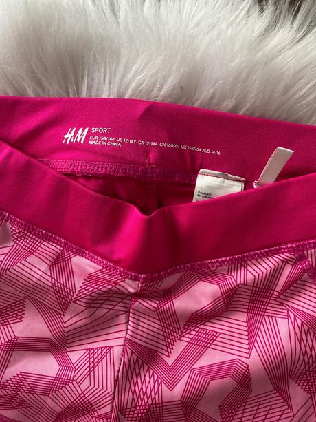 Leginy h&m sport, h&m,158