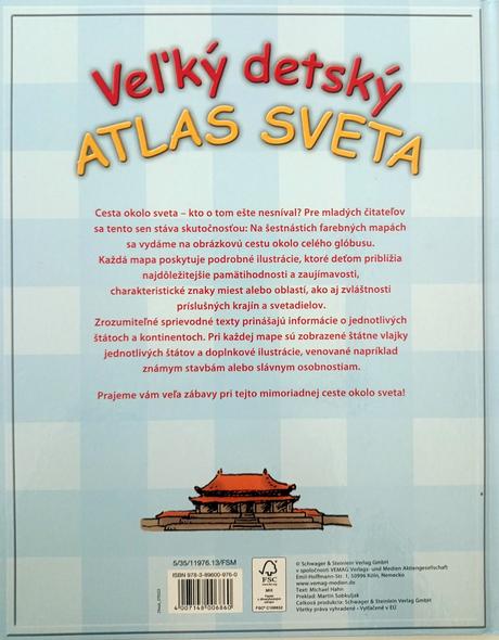 Veľký detský atlas sveta - 95 strán, 