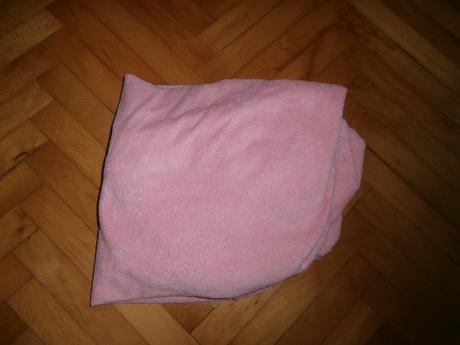 Ružová plachta do detskej postielky, 60,120