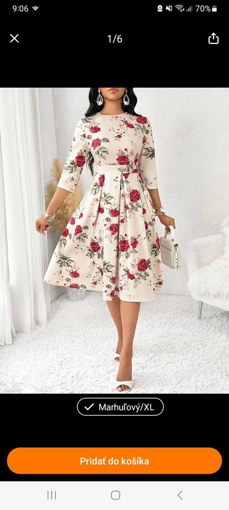 Príjemné letné šaty s mnohostranným využitím, xl