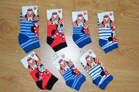 Detské veselé ponožky minnie, 23 - 34