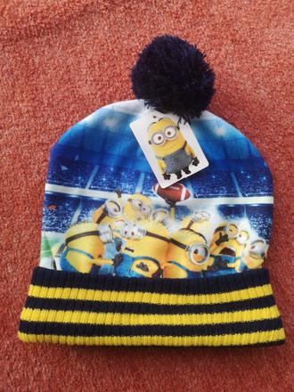 Rebel minion čiapka veľkosť 7-13 rokov, rebel,122 - 158