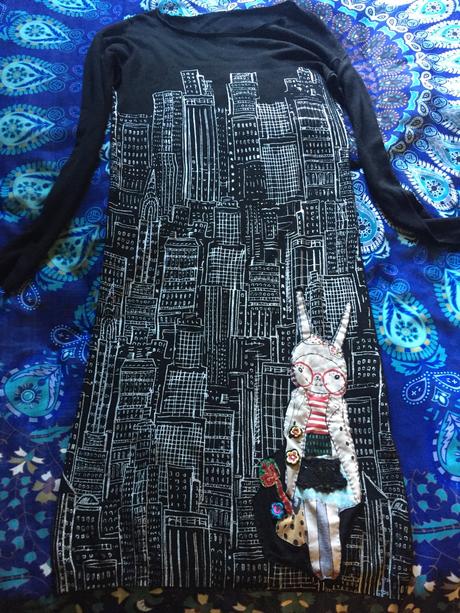 Úpletové šaty so vzorom, admiral,36