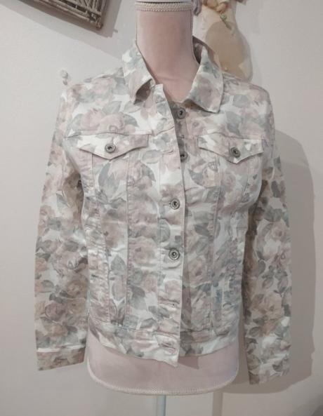 Kvetovana riflová bunda, orsay,38