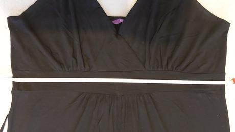 Čierne dlhé šaty 48, f&f,48