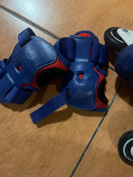 Inline korčule uni 28-30 + chrániče, 28