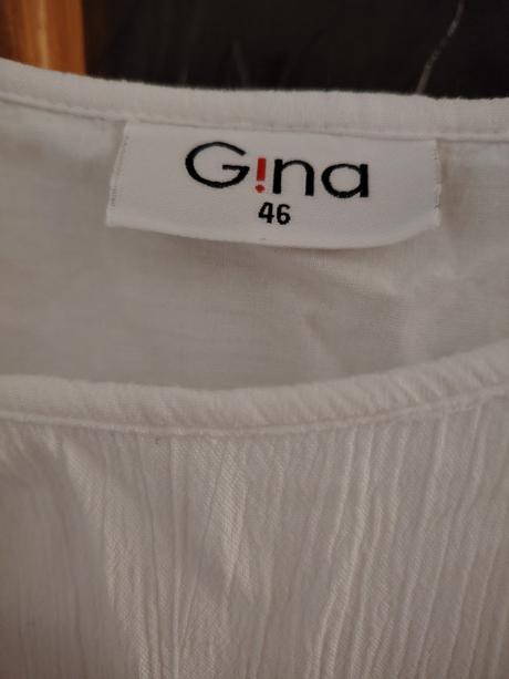 Biele letné šaty, gina,46