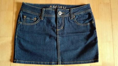 Riflová sukňa, amisu,38